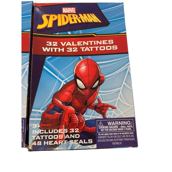 Marvel Valentines Cards Kids 3 packs 32 each New Spiderman - Picture 2 of 5